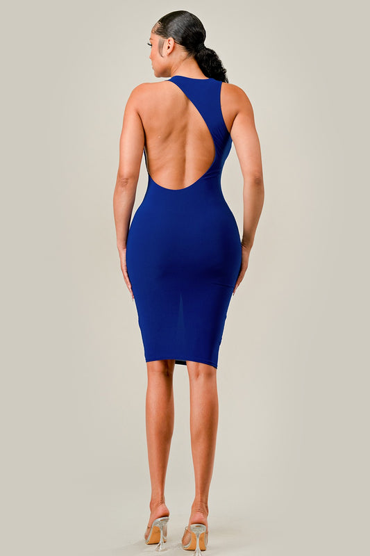 Tank Dress with back out