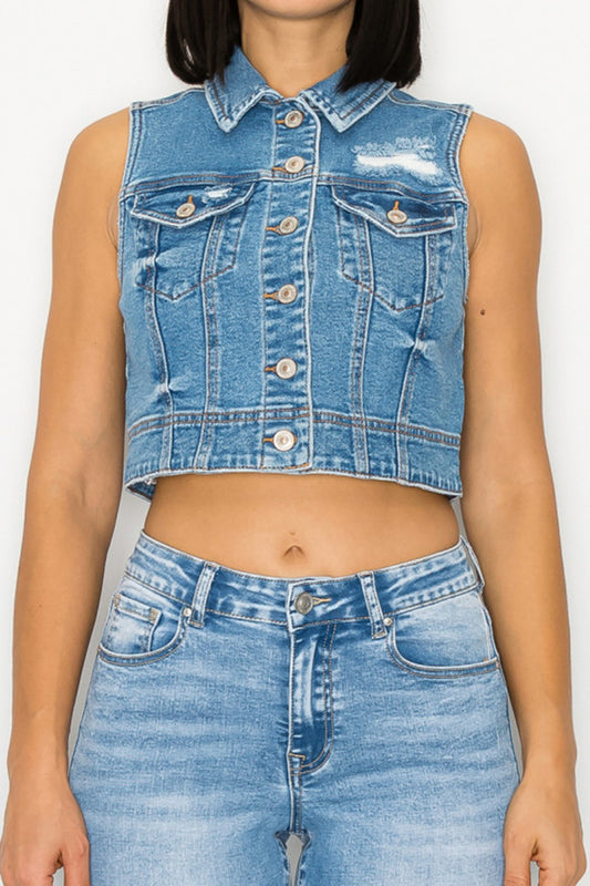 Style Up Denim Vest